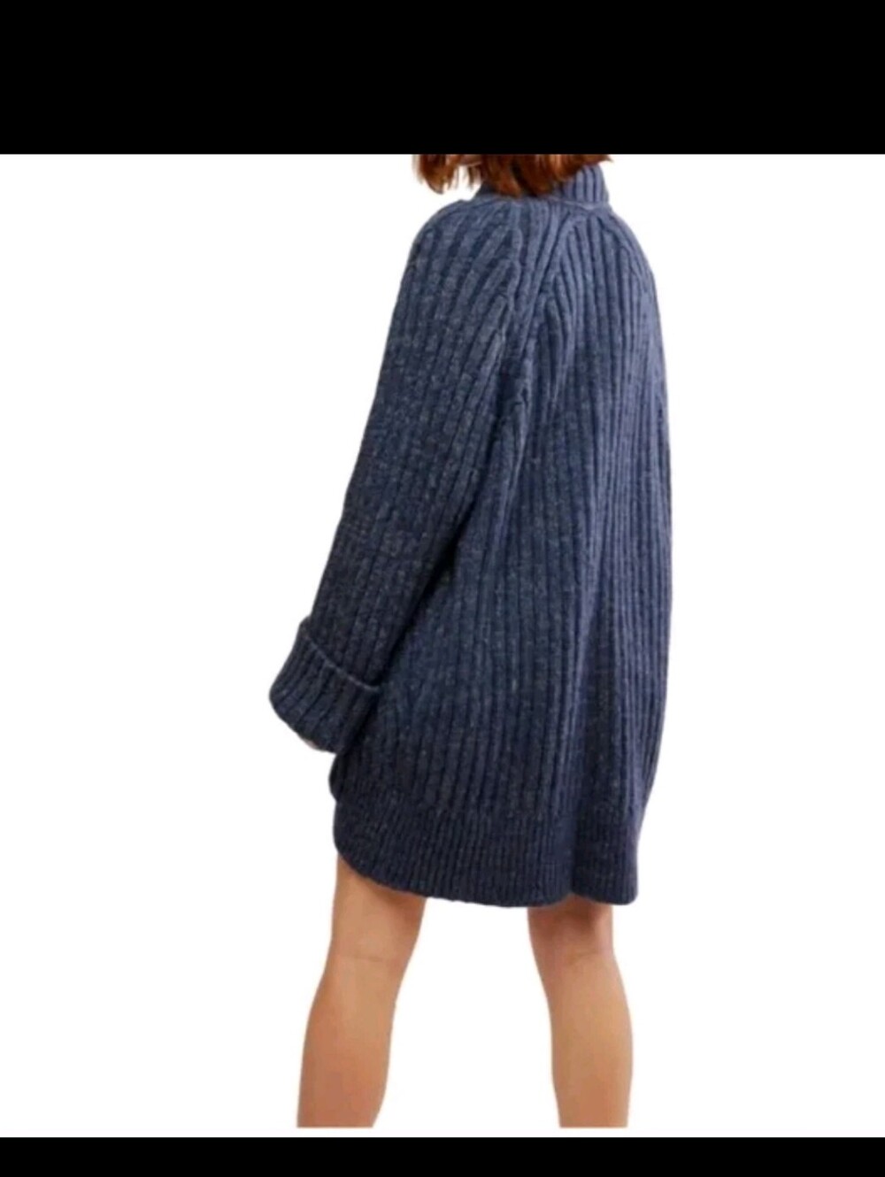 Free People Blossom Knit Cardigan in Blue small - Picture 5 of 8